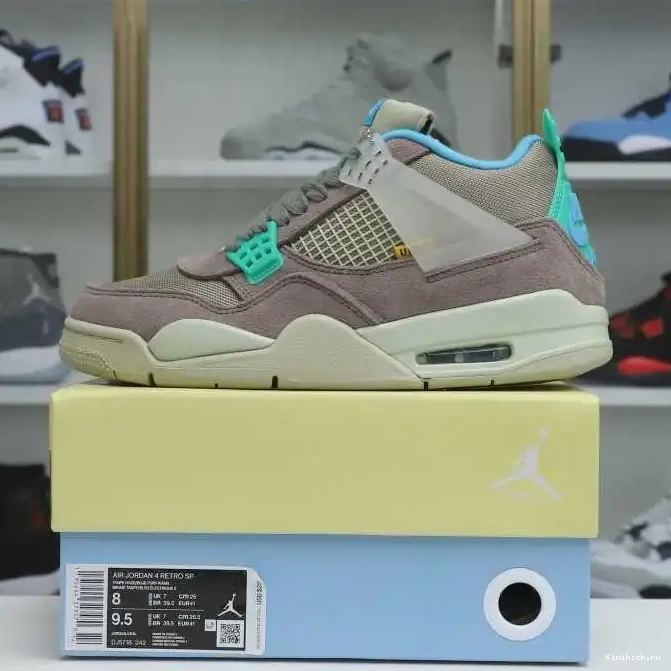 X RETRO Kimikick JORDAN LA 4 HAZE' 'TAUPE AIR UNION 0519